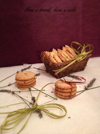 Sablés à la lavande